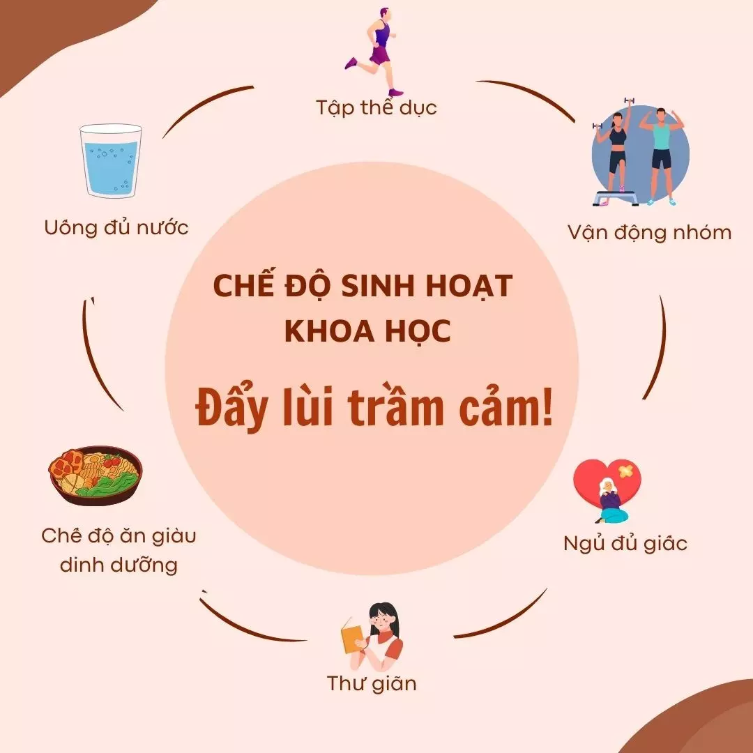 Xây dựng chế độ sinh hoạt khoa học là chìa khóa để vượt qua trầm cảm